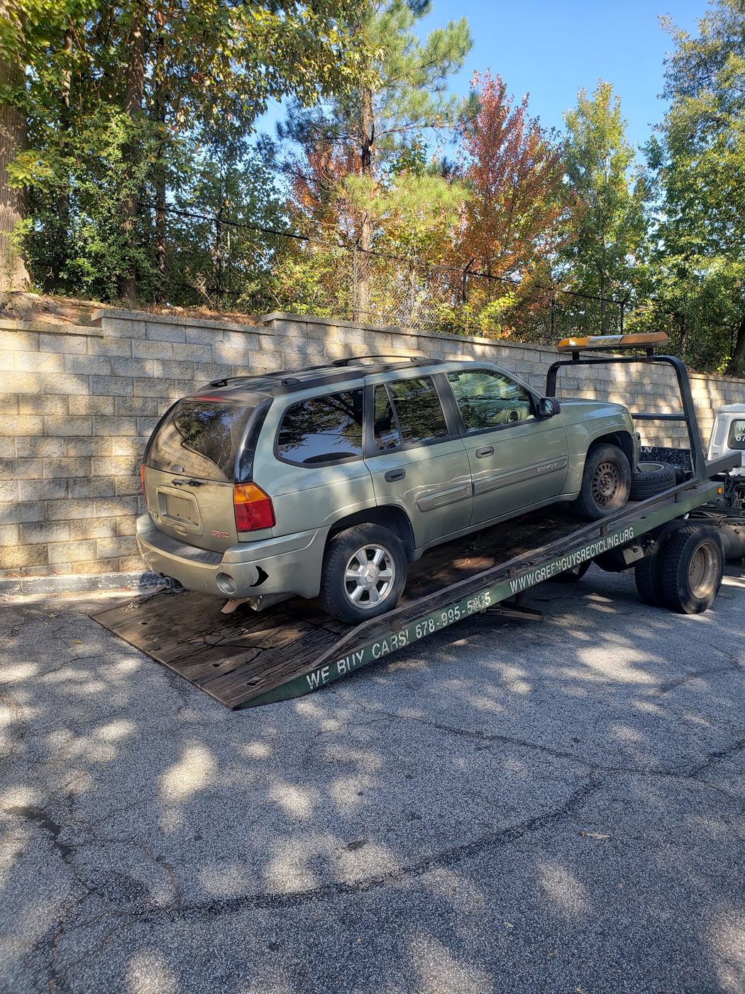 SUV on the rollback