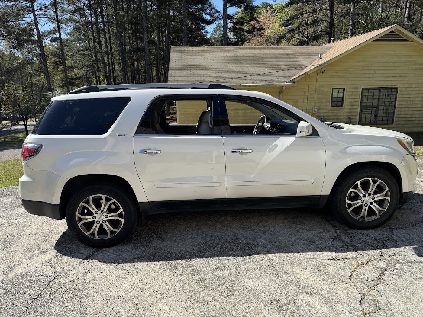 SUV ready for pickup